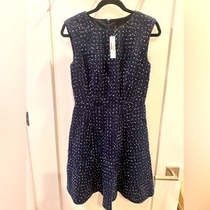 New with rages J.Crew bay and white dress